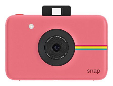 Polaroid Snap Instant Digital Camera (Pink) with ZINK Zero Ink Printing Technology