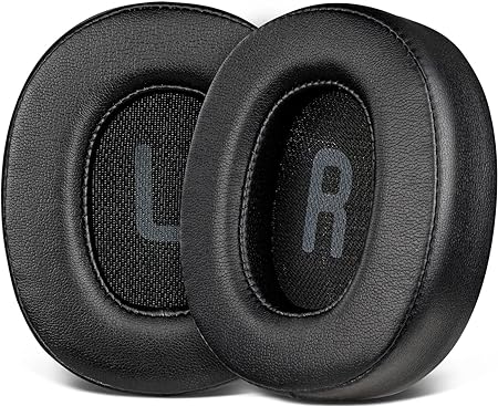 SOULWIT Earpads Replacement for JBL Tune 700(700BT)/710(710BT)/720(720BT)/750(750BT,750BTNC)/760(760NC)/770(770NC) Headphones, Ear Pads Cushions with Softer Noise Isolation Foam (Black)