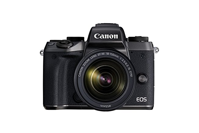 Canon EOS M5 Mirrorless Camera Kit EF-M 18-150mm f/3.5-6.3 IS STM Lens Kit - Wi-Fi Enabled & Bluetooth