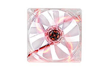 Thermaltake 120mm Red LED Case Cooling Fan CL-F019-PL12RE-A