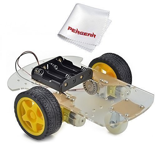 Emgreat® Motor Robot Car Chassis Kit with Speed Encoder wheels and Battery Box