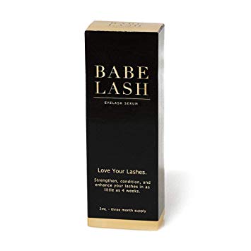 Babe Lash Eyelash Serum 2 ml POWERFUL Brow & Lash Enhancing Formula for Beautiful, Strong Lash (Package may vary)