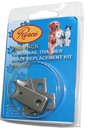 Resco Nail Clipper Blade Replacement Kit, Fits All Resco Guillotine-Style Trimmers
