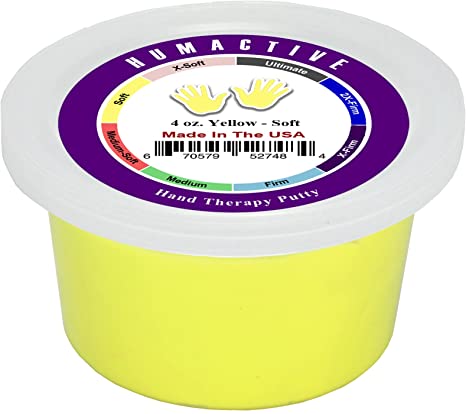 Hand Therapy Putty - Physcial, Occupational Therapy, and Strength Training - 4 oz, Soft