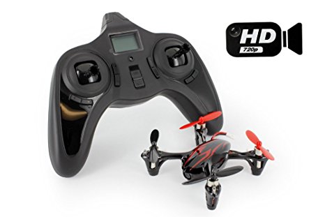 Hubsan X4 H107C with HD 2MP Camera 2.4G 4CH 6 Axis Gyro RC Quadcopter, Mode 2 RTF