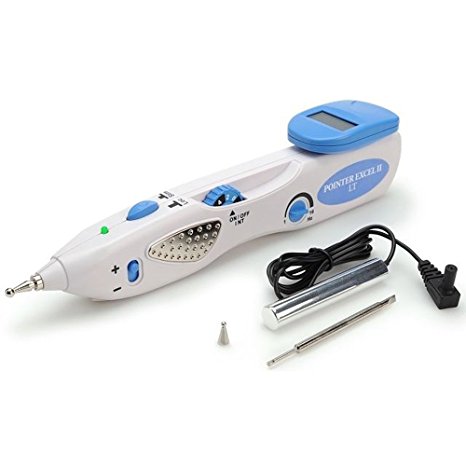 Electro Acupuncture Machine - Pointer Excel II Electro Acupuncture Pen - Digital Point Locator and Stimulator - NEEDLELESS and Pain Free!