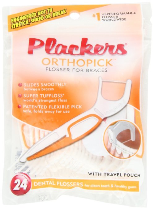 Plackers Ortho Pick Flosser 24 Count