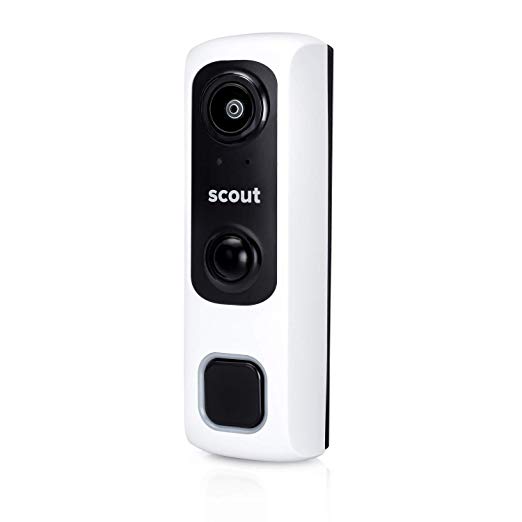 Scout Alarm Video Doorbell - 1080p - Simple Setup - Standalone or Compatible Accessory Device for The Scout Security System