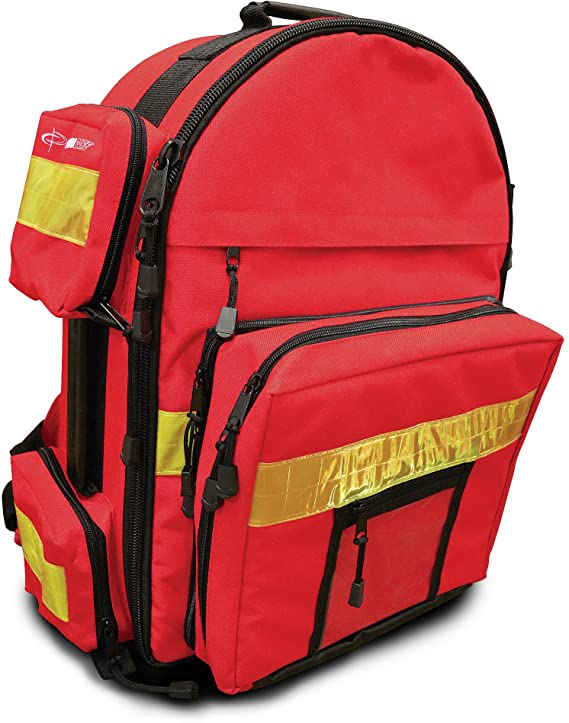 Primacare KP-4183 Trauma Back Pack, 17" Length x 6" Width x 19" Height