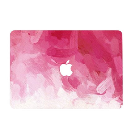StarStruck Rubberised Hard Shell Case Cover for Macbook | Oil Painting Collection - MacBook Air 13" (Pink Paint)