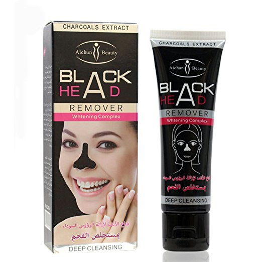Large Capacity-Ladygo Blackhead Remover Peel Off Masks Whitening Complex Made by Jodan Dead Sea Mud - Deep Cleansing Black Facial Mask-4.2 Fl. Oz
