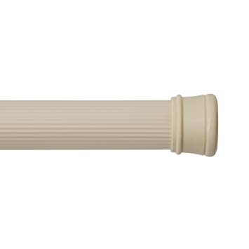 Kenney Tension Shower Curtain Rod, 36 to 63-Inch, Alabaster
