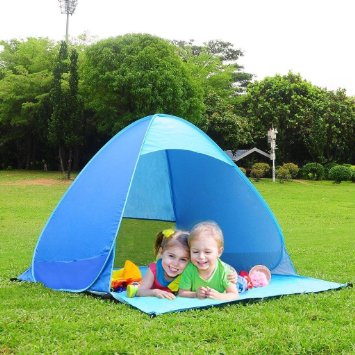 Denocorp Camping Tents Outdoors Tents for Camping 3 Person (Bule)