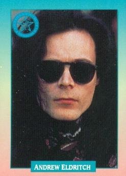 Andrew Eldritch trading Card (The Sisters of Mercy) 1991 Brockum Rockcards #151