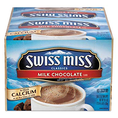 Swiss Miss Hot Cocoa Mix, Regular, 50 Packets/Box (SWM47491)