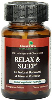 Futurebiotics Relax & Sleep, 60 Vegetarian Tablets
