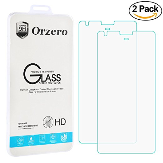 [2 Pack] Orzero Google Pixel XL Tempered Glass Screen Protector Anti-Scratch 9 Hardness High Definition Anti Glare Anti Fingerprint [Lifetime Replacement Warranty]