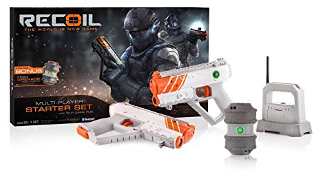 Recoil Starter Set Grenade First Person Shooter Come to Life Powered by Skyrocket, Bonus Pack