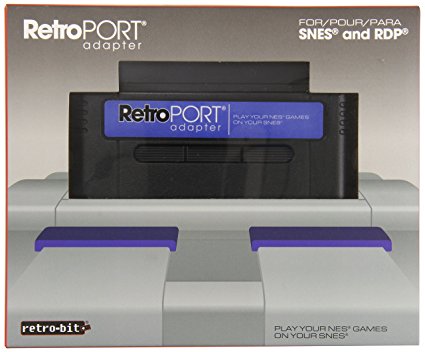 Retro-Bit RetroPort NES to SNES Cartridge Adapter - Super NES