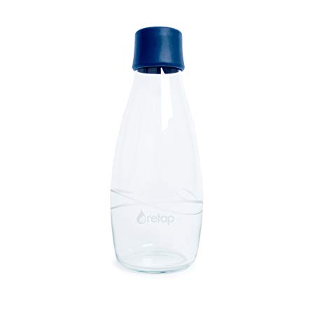Retap Borosilicate Glass Water Bottle, 17 oz