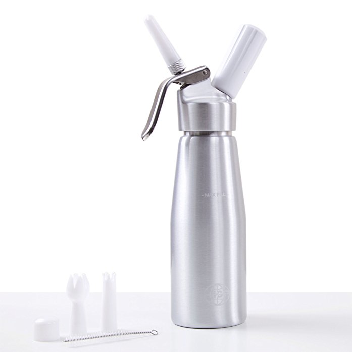 ICO Mousse Siphon for Hot and Cold Sauces, 500 ml