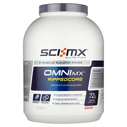 Sci-MX Nutrition Omni MX Rippedcore 2.1 kg Strawberry - Lean Muscle and Strength Shake Powder