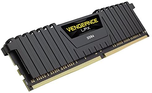 Corsair VENGEANCE LPX 16GB (2 x 8GB) DDR4 3600 (PC4-28800) C20 1.35V AMD Optimized Memory - Black