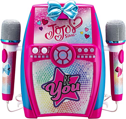 eKids Jojo Siwa Bow Digital Recording Studio with Dual Microphones - Record, Sing, and Create