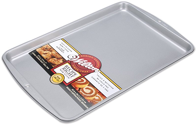 Wilton Recipe Right Cookie/Jelly Roll Pan, 17-1/4 by 11-1/2-Inch