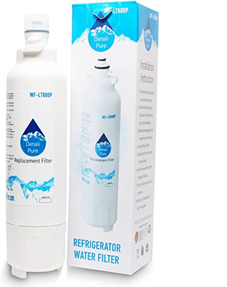 2-Pack Replacement for LG LSXS26386S Refrigerator Water Filter - Compatible with LG LT800P, ADQ73613401 Fridge Water Filter Cartridge