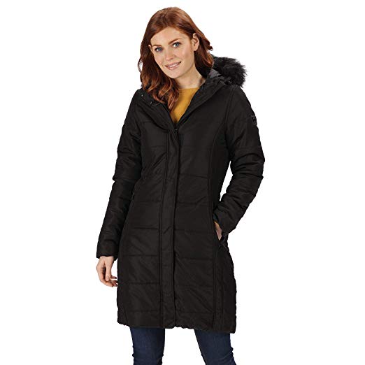 Regatta Women's Fermina Ii Quilted Water Repellent Insulated Hooded Jacket
