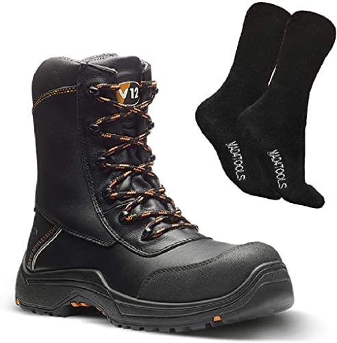 V12 Safety Work Boots and Boot Socks