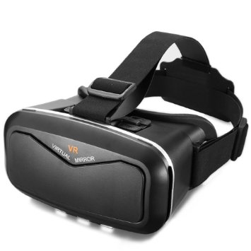 LNKOO VR BOX, Virtual Reality Glasses, 3D Video VR Headsets Adjustable for 4.7 - 6 Inch Screen Cellphones iPhone Samsung Android IOS