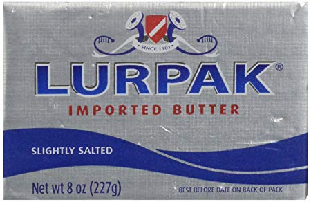 Lurpak Danish Butter Salted Bars, 8 oz