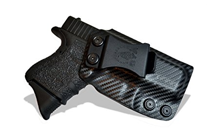 CYA Supply Co. IWB Holster Fits: Glock 26/27/33 Veteran Owned Company - Made in USA - Made from Boltaron - Inside Waistband Concealed Carry Holster