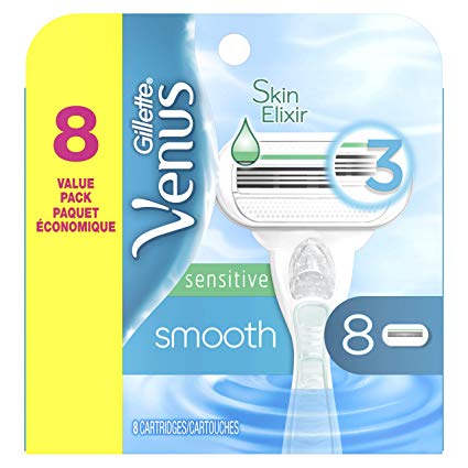 Gillette Venus Smooth Sensitive Women's Blade - 8 Refills