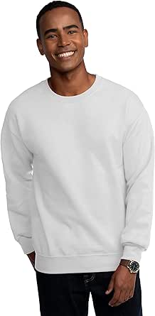 Fruit of the Loom Men's Eversoft Fleece Crewneck Sweatshirts, Moisture Wicking & Breathable, Sizes S-4x