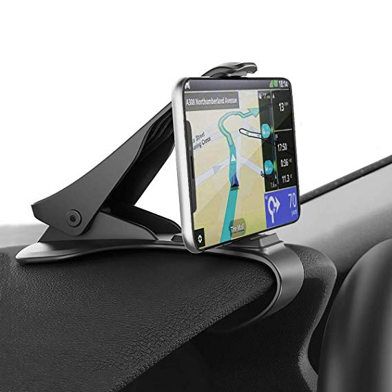Car Cell Phone Mount, Ptuna Smartphone Bracket Car Dashboard Anti-Skid Holder for iPhone Xs Max/XR/XS/X/8 Plus/8/7 Plus/7 Samsung Galaxy S10/S9/S8 (3.0-6.5 inches)