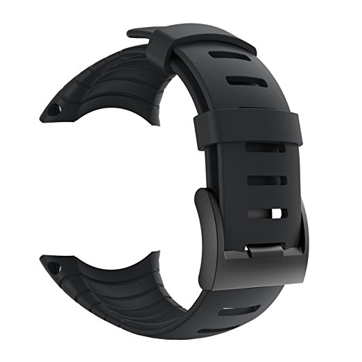 Suunto Core Strap, Rubber Replacement Watch band for Suunto Core SS014993000
