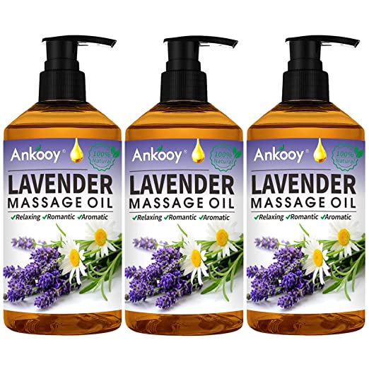 3 Pack Sensual Massage Oil for Couples,Lavender Oil Massage Oil for Massage Therapy,Body Oil Massage Oil for Relaxing,Romantic, Aromatic,Soothing,Lavender Oil Essential Oil Relax Couples Massage Oil