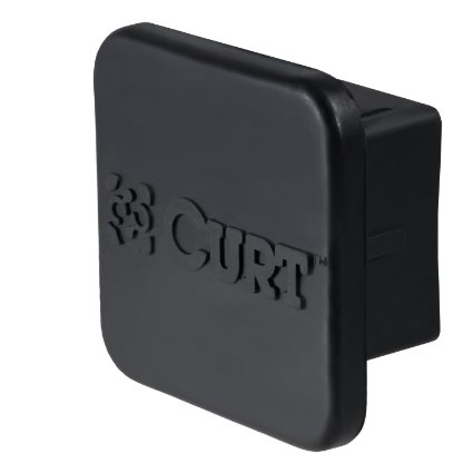 CURT 22272 2 In. Black Rubber Tube Cover