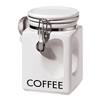 Oggi 5832.1 EZ Grip Coffee Canister, White