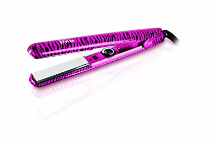 Diva Professional Titanium Styler Pink Zebra Hair Straightener