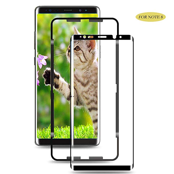 Y.F. SHIELD Note 8 Screen Protector 3D Tempered Glass Screen Protector for Samsung Galaxy Note 8