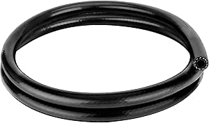 EVIL ENERGY 5/16" Silicone Heater Hose Radiator Coolant Hose Straight SAE J20R3 CLASS-A 60PSI 5FT Black