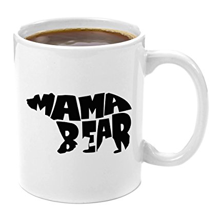 GiftaCup Mama Bear Coffee Mug, 11 oz