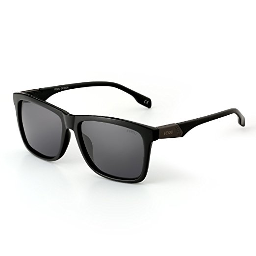FEIDU Brand Classic Polarized Fashion Sunglasses Men Metal Frame With CaseFD0118