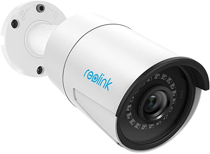 Reolink 5MP PoE IP Security Camera Outdoor/Indoor Home Surveillance IR Night Vision Motion Detection Support w/SD Card Slot, RLC-410-5MP