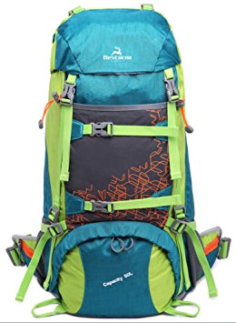 Bestorno Internal Frame Hiking Backpack 50L Blue