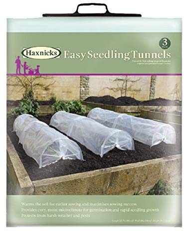 Tierra Garden 50-5080 Haxnicks Easy Seedling Tunnel (3-Pack)